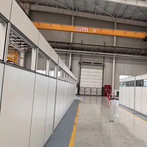 Modern Soundproof Moving Wall <strong>Partition</strong> System Aluminum Frame Foldable <strong>Sliding</strong> Divider for Conference <strong>Room</strong> Office Glass - Product Image 1