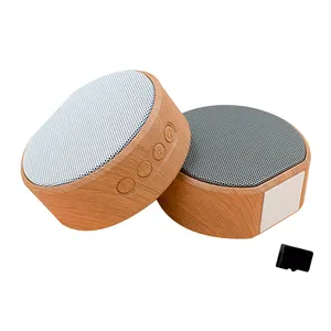 High-end-Wireless Outdoor Hifi Tragbare Mini Holz Lautsprecher