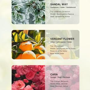 Aroma udara tanpa Air uniseks, penyebar minyak wangi bunga hijau tahan lama - Product Image 4