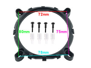 ชุดติดตั้งตัวทำความเย็นซีพียูอเนกประสงค์แบบเต็มแพลตฟอร์มสำหรับ Intel LGA 1700/115X/1200 & AMD AM3/AM4และ2011ซีรีส์ - Product Image 2