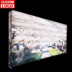 Frameless Edge Toolless Double-sided Custom Logo LED Tension Fabric <b>Light</b> <b>Box</b> for <b>Advertising</b> <b>Light</b> <b>Box</b> - Product Image 1