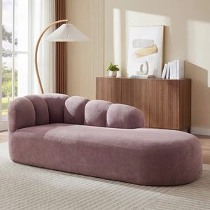 Chaise longue minimaliste italienne une place pour salon, canapé paresseux inclinable, lit de beauté nordique moderne pour chambre principale et balcon - Product Image 6