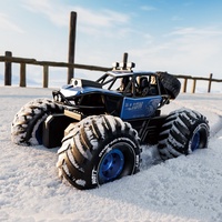Voiture RC 4DRC Y10 Watch Sensing à l'échelle 1:14, véhicule amphibie tout-terrain 4x4, grandes roues, télécommande 2.4G