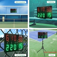 YIZHI montre portable contrôle LED tableau d'affichage numérique point tableau d'affichage électronique pour intérieur maison Gym Padel Tennis Clubs