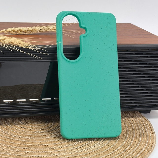 Soft TPU Case with Biodegradable Wheat Straw Mobile Phone Protective Case for Samsung Galaxy S26 Ultra A17 A26 A36 A56 Case
