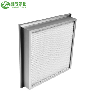 Mini panel plisado HEPA filtro ULPA filtro grado <span class=keywords><strong>H14</strong></span> para salas limpias - Product Image 5