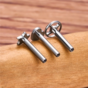 <span class=keywords><strong>Piercing</strong></span> de <span class=keywords><strong>nez</strong></span>, hélix, cartilage, daith en titane G23 ASTM F136 de haute qualité, clou de <span class=keywords><strong>nez</strong></span> à pointe, boucles d'oreilles clicker articulées pour mariage - Product Image 3