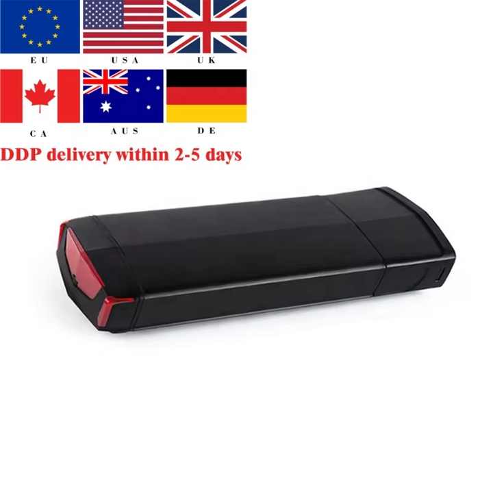 Rear Rack 36v Ebike Battery Pack 10ah 24v Rear Rack Lithium Ion Battery ...