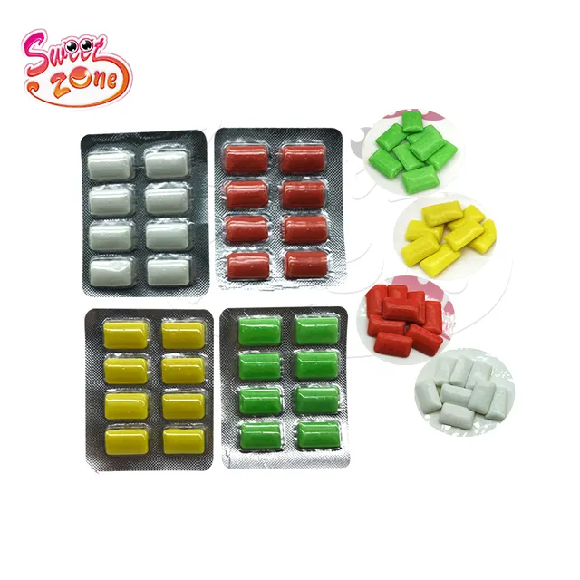 Colourful Xylitol Chewing Gum