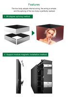 Pantalla de publicidad fija P2 P3 P4 Publicidad Video Wall Interior Alquiler Cartelera LED Panel exterior