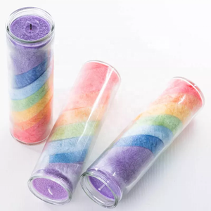 7 Dagen Religieuze Kaarsoffer Gebedsceremonie Kolom Pot Zeven Kerk Kandelaar - Product Image 2