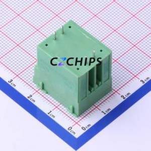 KF2EDGVHM-3.81-2*2P Plug-in Terminal Block Through hole,P=3.81mm Board-to-Board / Socket - Closed Screw Fixing 2x2P 3.81mm - Product Image 2