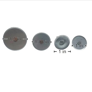 Goupilles d'isolation Mini Cup Weld Pins (isolées) utilisées pour la fixation des panneaux d'isolation, acier doux 12GA, tête en forme de coupe de 1,5 pouce - Product Image 3