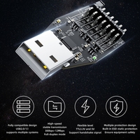 DTECH IOT5086(MS) Module de conversion de port série USB 2.0 vers TTL niveau 5V/3.3V sélectionnable