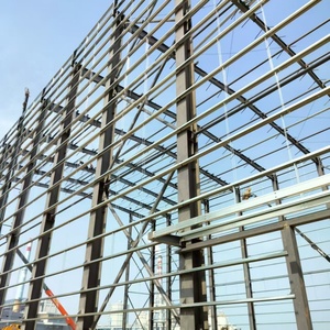 Casa prefabricada de estructura de acero de alta resistencia, edificio industrial con marco metálico personalizado, instalación rápida. - Product Image 6