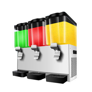 Máquina de Bebidas, Máquina de Jugos Congelados, Máquina de Bebidas Comercial de 3 Tanques y 22L - Product Image 1