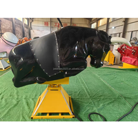 Taureau mécanique gonflable de haute qualité pour machine d'équitation, installation facile, utilisation en extérieur