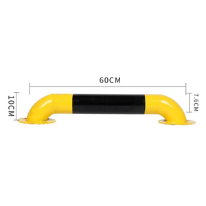 Heavy Duty U M Shaped Steel <strong>Safety</strong> Guardrails Anti-corrosion IP66 Rated Powder Coated for Parking Traffic Barriers Warehouse - Product Image 2