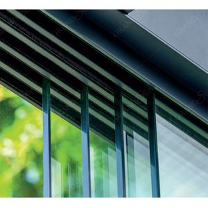 Parete Divisoria in Vetro Senza Telaio, Porte Scorrevoli Interne in Vetro con 4 Binari, Vetrate per Patio - Product Image 3