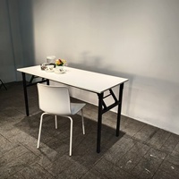 Table à manger pliante peu encombrante, bureau moderne à feuilles rabattables pour petits appartements, portable et facile à ranger