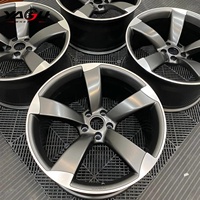 عجلات روتور ماتي فضية 5x112 مقاس 19 و20 و21 بوصة مصنوعة بالحدادة لسيارات أودي A4L وA6L وA5 وS5 وB7 وA4 وTT وRS وTTS وC7 وA6 وS6 وRS5 وRS4 وQ5 وSQ5 وA7