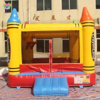 Château gonflable géant AirFunPro en PVC avec toboggan, installation facile, pour 10 personnes, idéal pour les enfants, les écoles, les parcs et les festivals