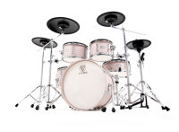 Kit de batterie électronique E-Force Extreme Max Series, ensemble complet de batterie électronique musicale, pack de matériel indépendant, kit de batterie enroulable, pliable