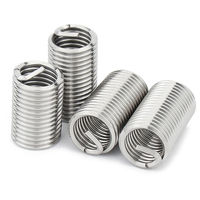 Inserts de réparation de filetage hélicoïdal métriques en acier inoxydable M3 M4 M5 M6 M8 M10 M12 M14 M16 M20 M24