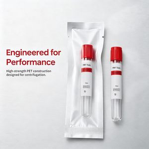 Tube de prélèvement sanguin sous vide jetable en PTFE pour animaux de compagnie, avec activateur de coagulation/gel et activateur de coagulation, glucose, héparine - Product Image 3