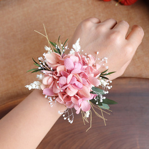 <span class=keywords><strong>Ramilletes</strong></span> de muñeca de <span class=keywords><strong>flores</strong></span> <span class=keywords><strong>preservadas</strong></span> más vendidos para novias y damas de honor para preparativos de bodas y viajes de fotografía de bodas - Product Image 4