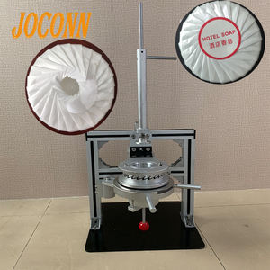 Azul limpiador de bañ<span class=keywords><strong>o</strong></span> bolas tabletas pliegue/wc bloque máquina de envoltura/limpiador de inodoro pliegue máquina de embalaje - Product Image 1