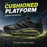 Zapatillas de Trail Running al por Mayor con Puntera Ancha, Malla Transpirable, Suela de Goma Acolchada, Zapatillas Deportivas para Exteriores EU 36-47