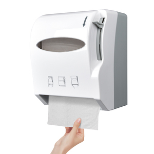 Distributeur <span class=keywords><strong>de</strong></span> serviettes en papier commercial à montage mural essuie-tout à levier pour distributeur avec poignée - Product Image 1