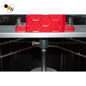 معدات تربية النحل يدوية اليد 4 إطارات 4 إطار مستخرج العسل - Product Image 5