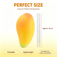 Jouet Squishy de Simulation Super Doux à Remontée Lente, Jouet à Presser en Forme de Fruit, Anti-Stress, Jouet Sensoriel pour Enfants, Cadeau, Vente en Gros