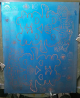 Machine de gravure acide de plaque de zinc et de magnésium pour le travail de matrices d'estampage à chaud