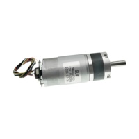 Moteur micro DC 555 à engrenages planétaires 36 mm mini 12/24 V à aimant permanent avec vitesse de sortie de 8 à 2430 tr/min pour la maison intelligente et l'utilisation de ventilateurs