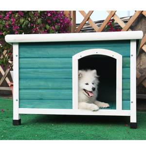 Holz im Freien niedlichen Tier kleine Haustier Hunde Zwinger Großhandel bequeme Bett Kiste Häuser Top-Qualität Hunde käfig Haus - Product Image 2