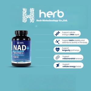 Private Label ODM/OEM NAD+ <b>Herbal</b> <b>Supplements</b> Capsules for Health - Product Image 2