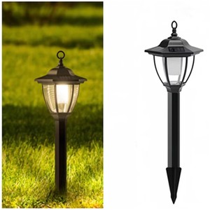 5w כוח סולארי גינה הוביל עמוד bollard מקל אור אנרגיה סולארית נתיב חצר דשא תאורה - Product Image 1