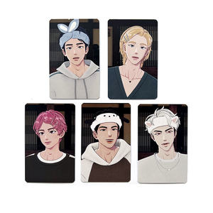 5 unids/set KPOP <span class=keywords><strong>Virtual</strong></span> Idols PLAVE Photocards doble cara impermeable LOMO tarjetas postales YEJUN NOAH BAMBY EUNHO Fans Collection - Product Image 4