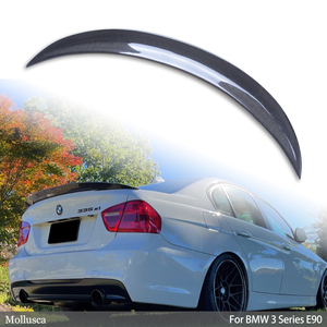 สปอยเลอร์หลังคาร์บอนไฟเบอร์ทรง P สำหรับรถ BMW ซีรีส์ 3 E90 4 ประตู/E90 M3 ปี 2004-2011 - Product Image 1