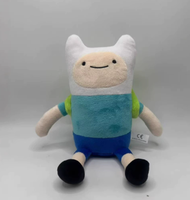Jouets en peluche et figurines de dessins animés Adventure Time, marchandises de jeu, jouets en peluche de dessins animés rembourrés de coton PP
