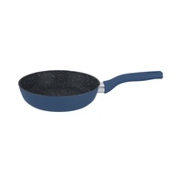 Ucc-Life Ensemble d'ustensiles de cuisine antiadhésifs forgés 8 pièces Batterie de cuisine en métal au design classique avec casseroles et poêles en granit