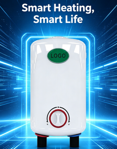 Chauffe-eau électrique instantané à commande par bouton avec protection contre la surchauffe, design compact et alimentation en eau chaude continue pour usage domestique - Product Image 5