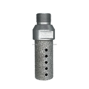 Brocas de enrutador de máquina CNC de diamante de 1 "de alto rendimiento, herramienta de diamante D25, brocas de fresado de dedo de diamante para granito de cerámica y cuarzo - Product Image 6