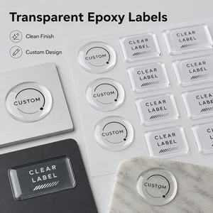 Pegatinas 3D con Cúpula Epoxi, Impresión CMYK Personalizada, Material de Poliuretano Premium de Curado Rápido, Multiforma, Sellado Duradero e Impermeable - Product Image 4