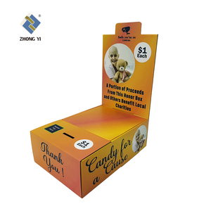 Vật liệu giấy tái chế các tông Tặng danh dự từ thiện tính năng hộp kẹo mút - Product Image 2