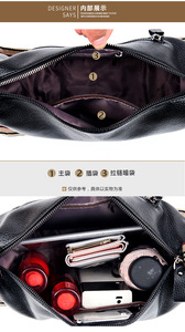 Luxury Designer Vintage Women Soft Shoulder PU Leather Handbags Messenger <b>Bags</b> - Product Image 6