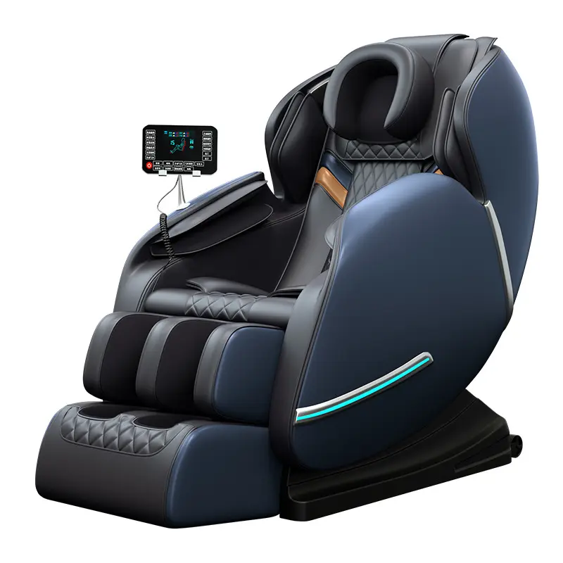 2024 Новое поступление, электрическая дорожка с нулевой гравитацией 4D Shiatsu, разминающая подушка безопасности для всего тела, подошва для сканирования тела, массажное кресло